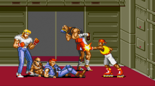 Streets of Rage 2 epic punch