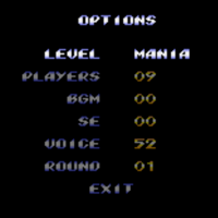 Mania - Streets of Rage 2 Options